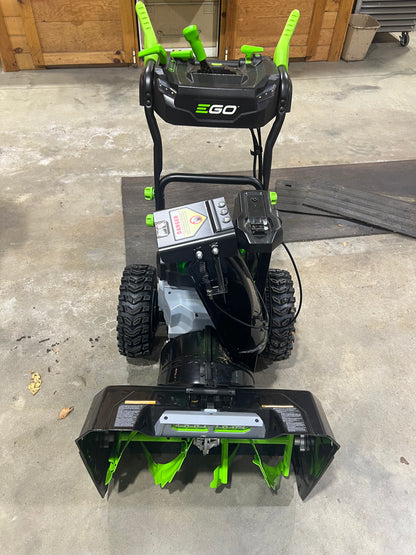USED (Like New): EGO 24" Self-Propelled Electric Snow Blower (56V) with 2 Batteries