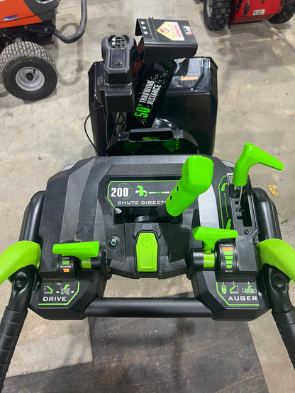 USED (Like New): EGO 24" Self-Propelled Electric Snow Blower (56V) with 2 Batteries