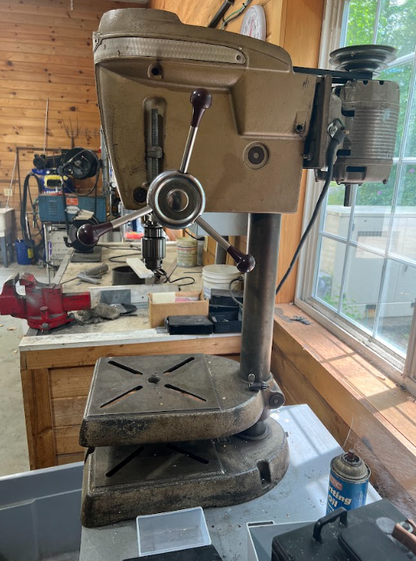 Vintage Craftsman Cast Iron Drill Press