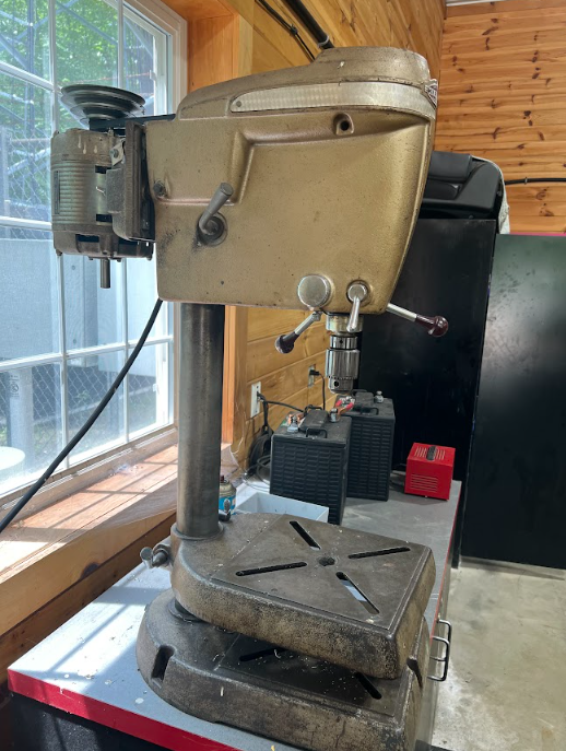 Vintage Craftsman Cast Iron Drill Press