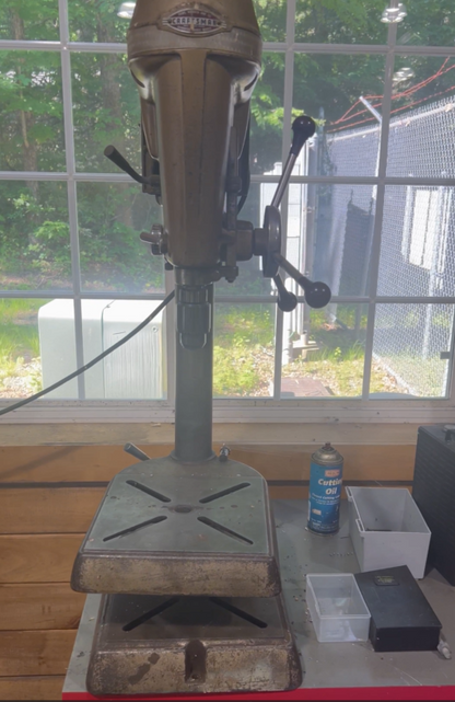 Vintage Craftsman Cast Iron Drill Press