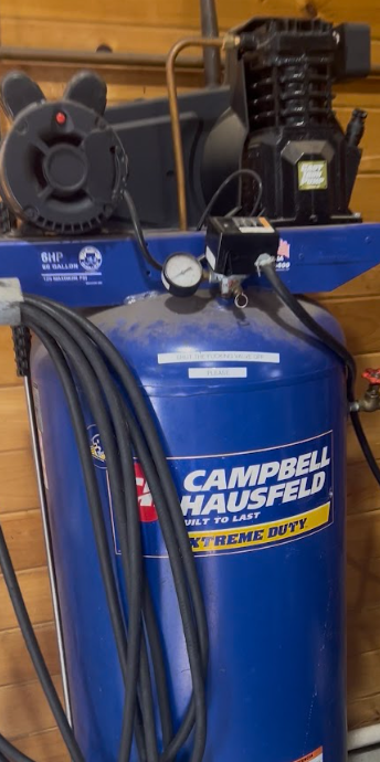 USED Campbell Hausfeld Extreme Duty 80-Gallon Air Compressor