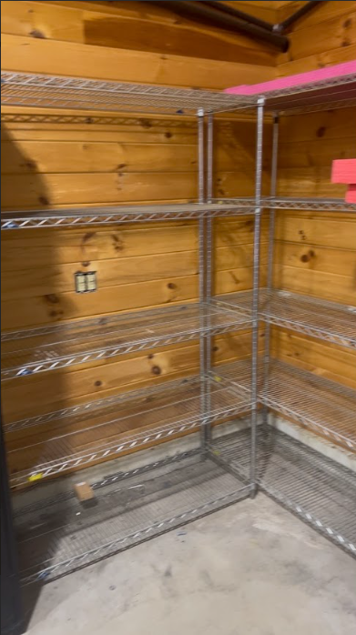 Heavy Duty Chrome Wire Shelving