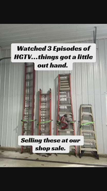 USED Set of 4 Heavy Duty Ladders