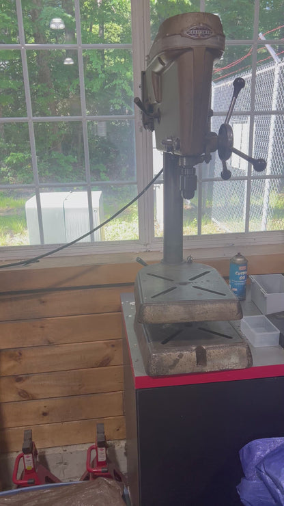 Vintage Craftsman Cast Iron Drill Press